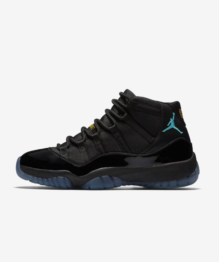 Jordan retro 11 Gamma Blue A LA MANO)