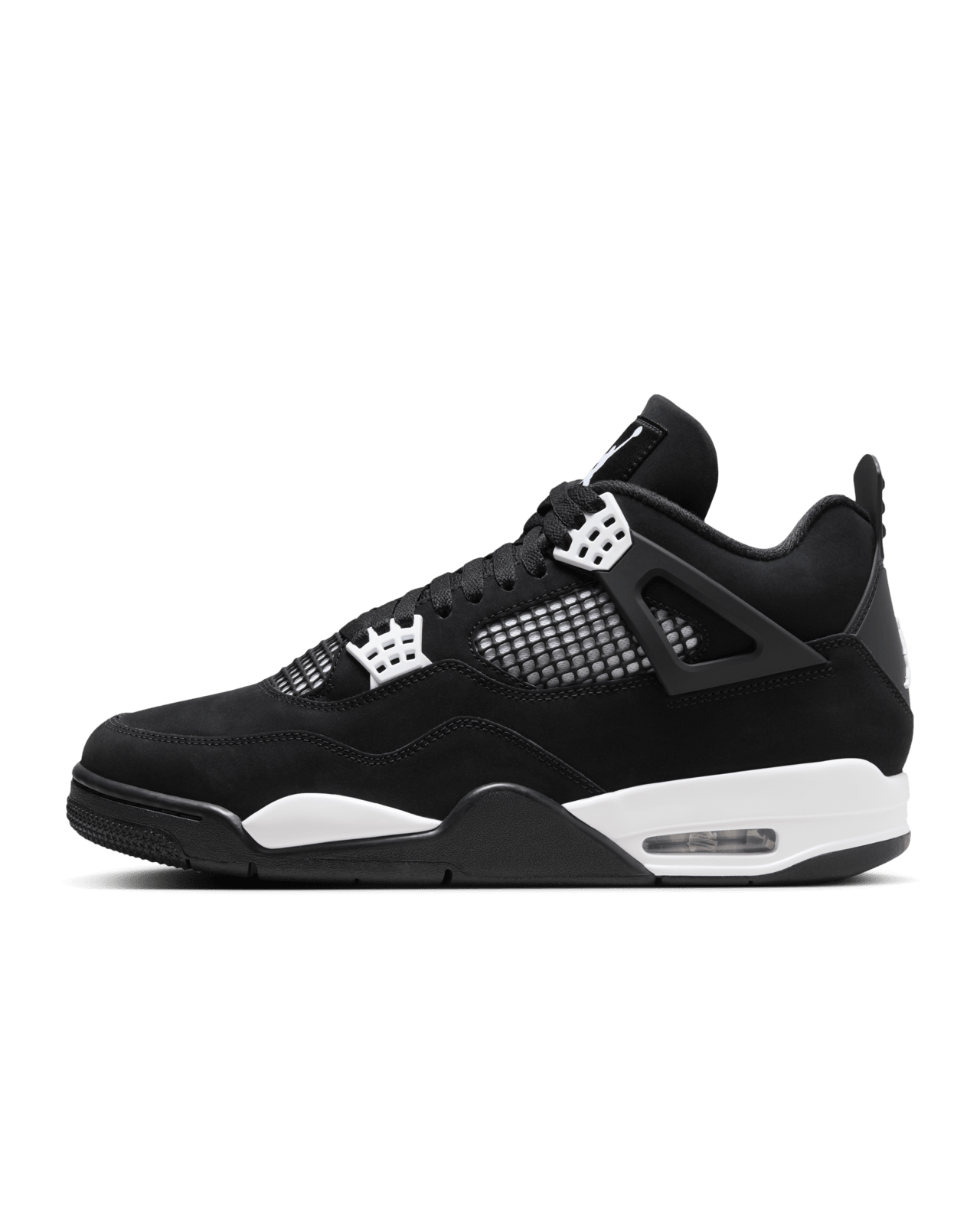 JORDAN RETRO 4 WHITE THUNDER (A LA MANO)